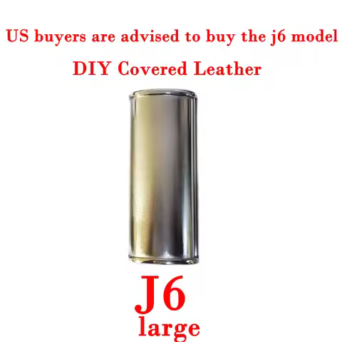 10pcs Zinc Alloy Metal Big Case Shell for Bic J6 Lighter Stripes On Side Can Covered with Decorative