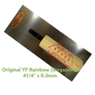 @99999 YF RAINBOW STAINLESS STEEL PLASTERING TROWEL 4 1/4" X 0.3MM (MADE IN SINGAPORE)