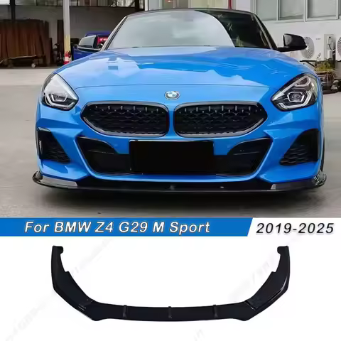 For BMW Z4 G29 Z4 20i 30i M40i M Sport 20219-2025 Car Front Bumper Lip Spoiler Body Kit Splitter Dif
