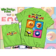 Emoji T-Shirt Cotton Fabric 1