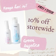 Combo 3 Packages of Green Angelica Suppresses DHT Hormone, Overcomes Dandruff Loss Naturally and Saf