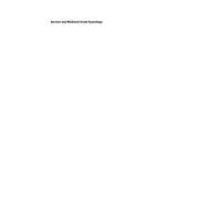 Ancient and Medieval Greek Etymology by edited by