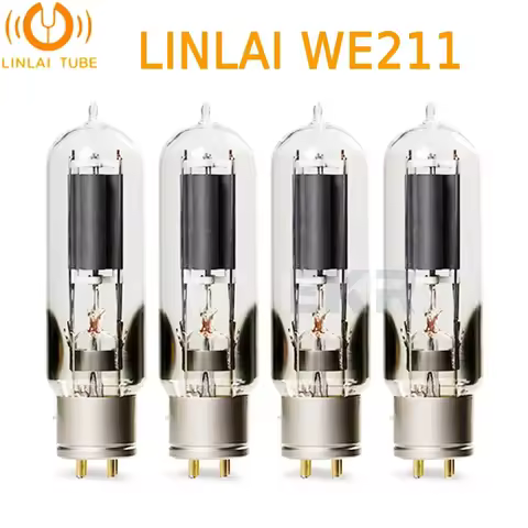 BREEZE LINLAI Tube WE211 Vacuum Tube Upgrade PSVANE KR211 211 Tube Amplifier Kit HIFI Audio Valve Or