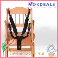 OKDEALS Safe Belt Durable Children Kid Pushchair Universal 5 Point Harness