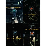 Lexus IS ES GS LX LM RX Crystal gear knob RGB Logo stick led lamp light  is250 es250 gs300 gs350 rx2