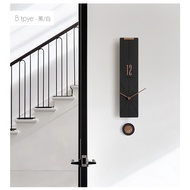 Wozoom Internet-famous wall clock for home use, fashionable Nordic light luxury clock, modern wall-m
