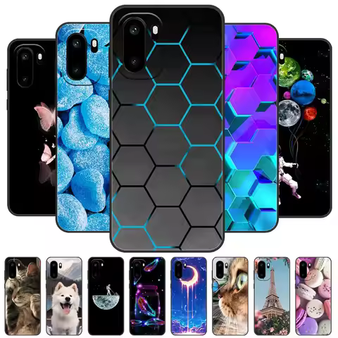 For OnePlus Ace 6T 5G Case Colorful Flower Shockproof Back Cover For OnePlus Ace 6 One Plus Ace6 6T 