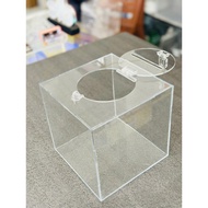 Ballot box - Transparent mica lottery box