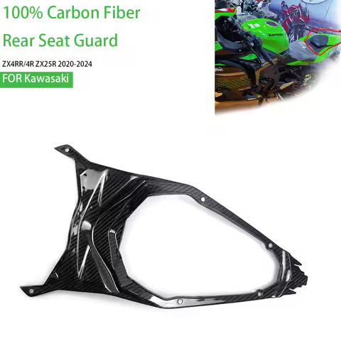 Motorcycle Parts Accessories For Kawasaki ZX4RR/4R ZX25R 2020-2024 Dry Carbon Fiber Protector Rear S