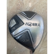 Fairwaywood golf club 7W 7 Wood 7 Wood Honma LB-515 Flex R used secondhand 2nd no cover - 5622