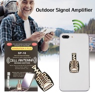 Discount!!! 3pcs  Mini Portable Outdoor Antenna Sticker Cellphone Signal Booster SP-18/13 Pro Network Signal  For Mobile Phone