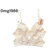 C Dmg1986 branded bra without foam without wire bra Rijeck stain size 32B