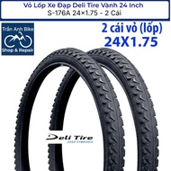 bag of 2 Deli Tire S-176A Bicycle Tires 24x1.75 - 2 Pieces