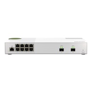 QNAP 10GbE + 2.5Gbe L2 Web Managed Switch with 2 10GbE SFP+/RJ45 combo ports and 8 2.5GbE RJ45 ports