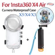 Waterproof Case for Insta360 X4Air X5 X4 X3 Insta360X5 Insta360X4Air Insta360X4 Pack Dive Filters Un