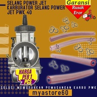 Selang Slang PJ Pilot Jet Karburator Karbu Carbu Carburator PWK 40 Bahan Tebal Anti Bocor Selang Pow