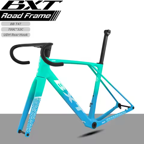 BXT 700C Carbon Road Bike Frame Carbon Fibre Bicycle Dics Brake Frame Racing Road Bike frameset with