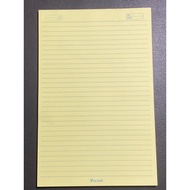 Victory Yellow Pad Paper 1/4 Pad, 1/2 Crosswise, 1/2 lengthwise