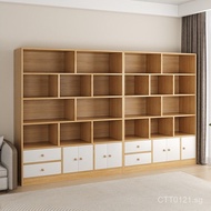 Cabinet Storage Cabinet with Doors Bookshelf Free Household Living Room Multi-layer Display Cabinet 