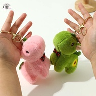 JEREMY1 Mascot Horse Key Chain, Polyester Plush Zodiac Fruit Horse Doll, Funny Blessing Soft Cute Lu