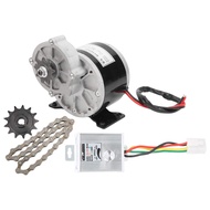 12V Electric DC Motor Kits 250W 2950RPM Electric Bicycle Motor Kit with Speed Controller, 38 Section