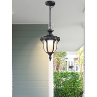 American Chandelier Outdoor Waterproof Anti-rust Balcony Light Courtyard Corridor Aisle Outdoor Sola