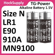 [2,4,6pcs] TG-Power N Size LR1 Battery Alkaline 1.5V 910A E90 MN9100 (GP N Equivalent)