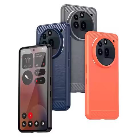 Carbon Burshed Casing For Nothing Phone 3A Lite/Pro 3 2A Plus Nothing CMF Phone 2 Pro / 1 Phone Case