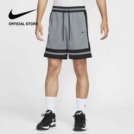 Nike Dri-FIT Mens Classic 8IN Knee Length Basketball Shorts - Cool Grey
