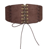 Phụ nữ đai bụng Corset slimshaping đai thắt lưng ren-up tied underbust thắt lưng