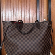 Preloved LV Damier Ebene Neverfull GM (pristine, 2012)