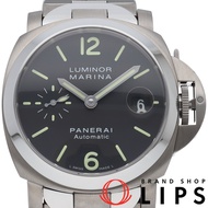 沛納海 Luminor Marina 40mm PAM00333，附原廠錶盒、維修手冊，不鏽鋼/鈦金屬材質，男士腕錶，黑色，拋光處理，成色極佳 [二手]