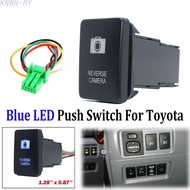 ◈Car Tool ◈Blue Reverse Camera Push Button Switch For Toyota Tacoma Tundra 4Runner Hilux   jfFboIONew arrivals