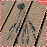 [FunfuneeMY] Alabama Rig Soft Swimbait Umbrella Rig Bio-Inspired Design for Bass Fishermen,