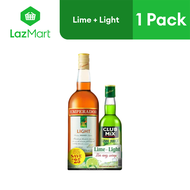 Emperador Light 750ml with Club Mix Lime 350ml