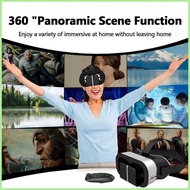 Phone VR Headset Scalable Cell Phone VR Headsets with 3D VR Glasses High-Definition VR Glasses for 3