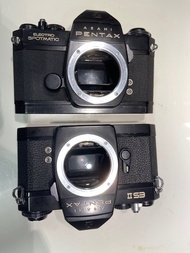 pentax spotmatic ES & ES ii 兩部機