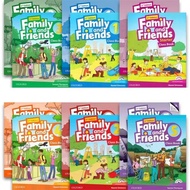 Combo 6 Bộ Family and Friends 1 2 3 4 5 Starter 2nd Edition Class Book + WorkBook - Tiếng Anh Oxford