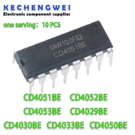 10PCS CD4051BE CD4051 DIP DIP-16 CD4029BE CD4030BE CD4033BE CD4050BE CD4052BE CD4053BE CD4029 CD4030