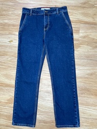 Quần BÒJean Nam ROCKSTAR Túi Chéo không ly Ống ThụngỐng Xuông Chất Cotton không giãn