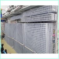 ♣ ◹ Steel Matting Vertical Garden Mesh Wire Steel Thick White Steel Matting