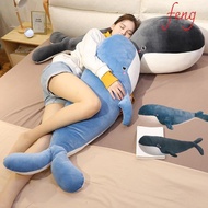 Plushie Whimsical Whale Giant Ocean Animal Stuffed Doll Pillow Perfect For Snuggles And Cuddles