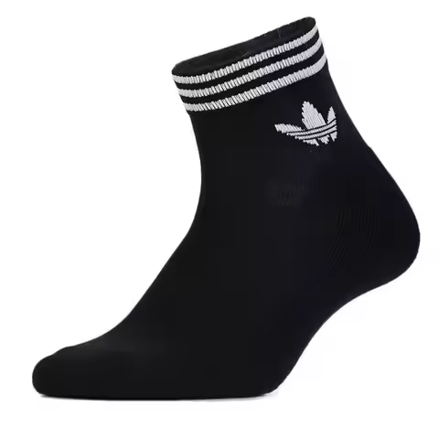 Adidas Trefoil Socks - Unisex Knit Socks: Breathable, Stylish, Comfortable, Casual, and Non-Slip for