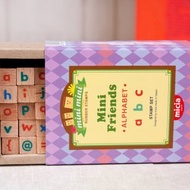 小寫英文字母 POP字體 印章組