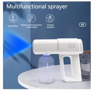 800ml Wireless Disinfection Blue Ray Atomizer Spray Machine Sanitizer Spray Gun Rechargeable Air Dis