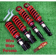 PROTON Wira/Waja/Persona/Gen2/Satria TS RACING Adjustable Hi Low Bodyshift Absorber PTSTYRE [100% NE