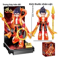 Đồ Chơi Mô Hình Xây Dựng Truyền Thuyết Tây Du Ký Nāzhā Tương Lang Thần Wukong Nāzhā Quà Tặng Đồ Chơi