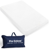 Pro Goleem Pack and Play Mattress (38"x26"), Waterproof Pack n Play Mattress Pad with Carry Bag, Sof