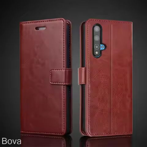 20 case cover Honor case for Huawei Nova 5T / Huawei Honor 20 card holder cover case leather Flip Co