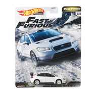 PUTIH Hot Wheels Fast Tuners 2016 Subaru WRX STI White Fast and Furious Series HW Hotwheels Toy Car